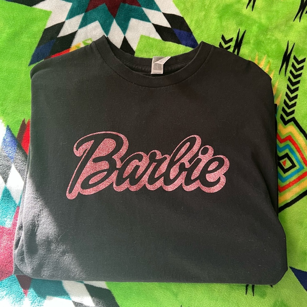 Barbie Glitter Logo T-Shirt